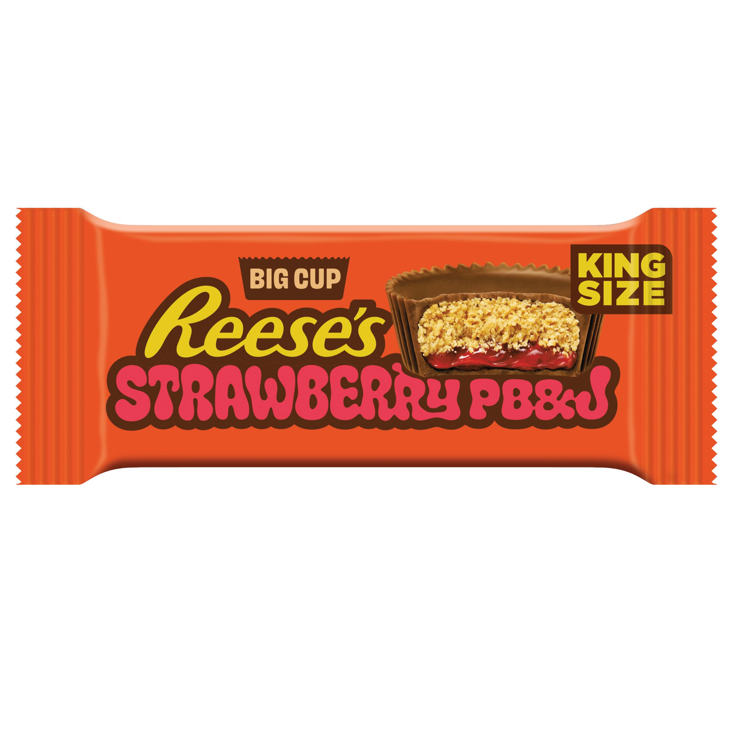 Reese's Big Cup Peanut Butter & Jelly Milk Chocolate Flavour Candy Bar 1