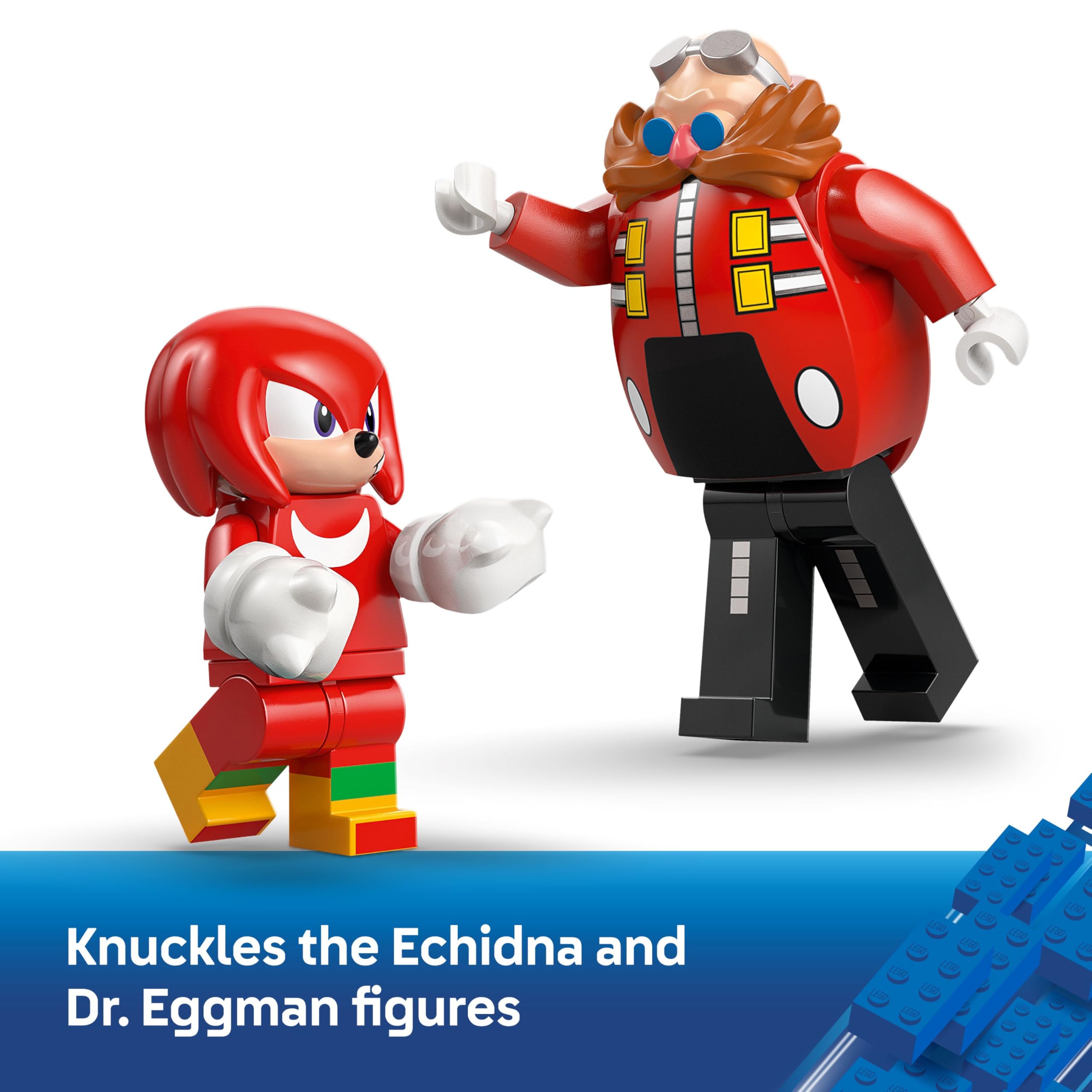 LEGO Sonic the Hedgehog Knuckles vs. Dr. Eggman Egg Crusher Mech Building Set 77005 for Ages 8+ 7
