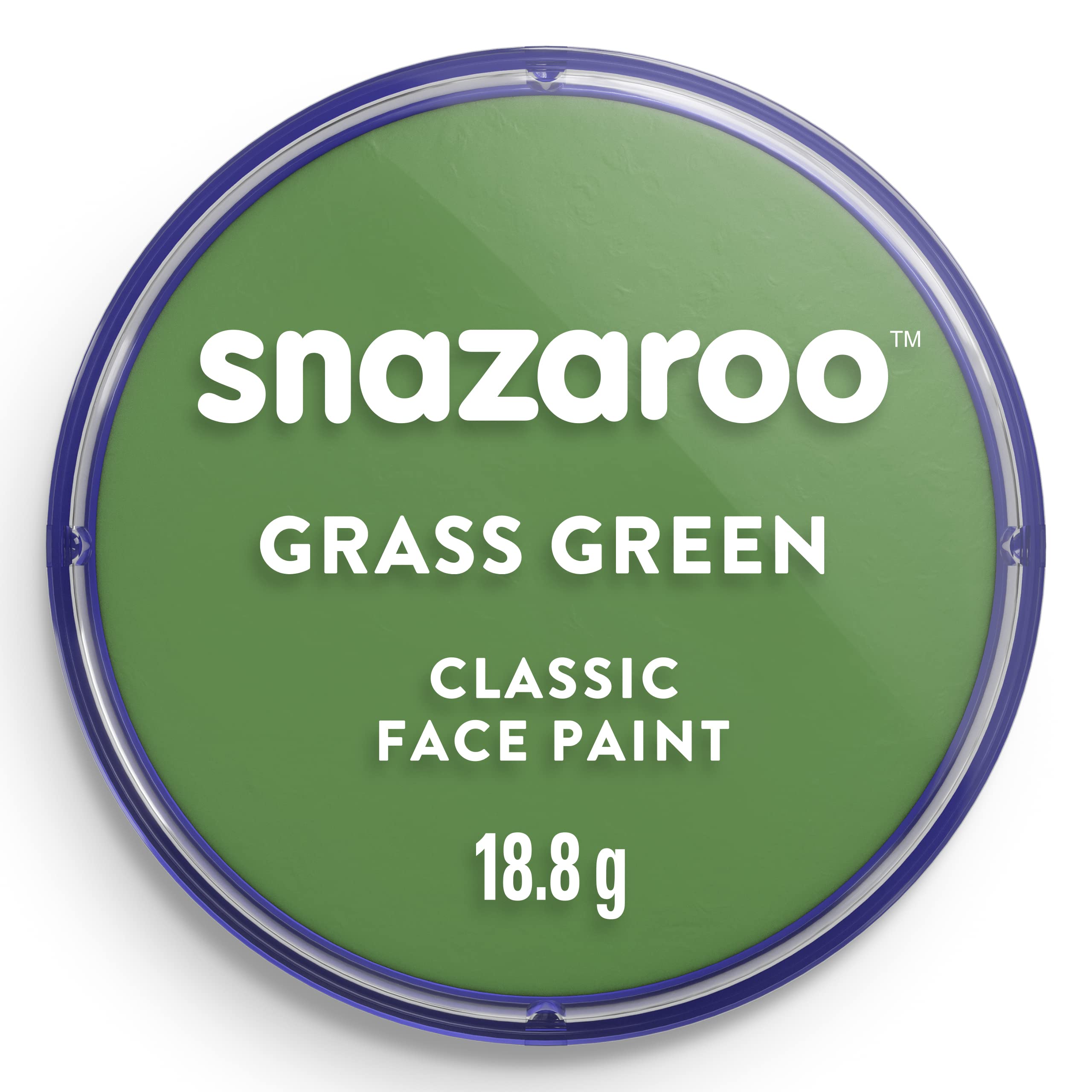 Snazaroo - Grass Green Classic Face Paint (18 ml) Pack of 5