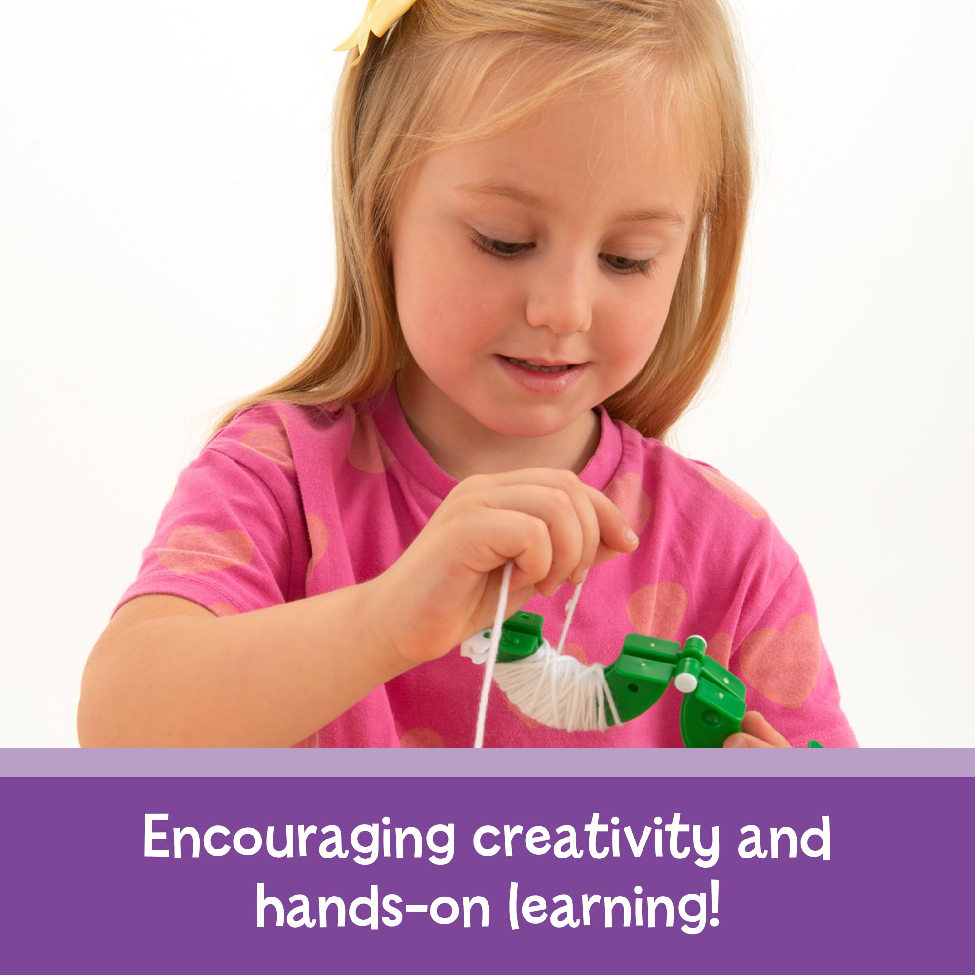 Galt Pom Pom Pets Craft Kit - Knitting & Sewing Set for Kids Ages 5+ 3