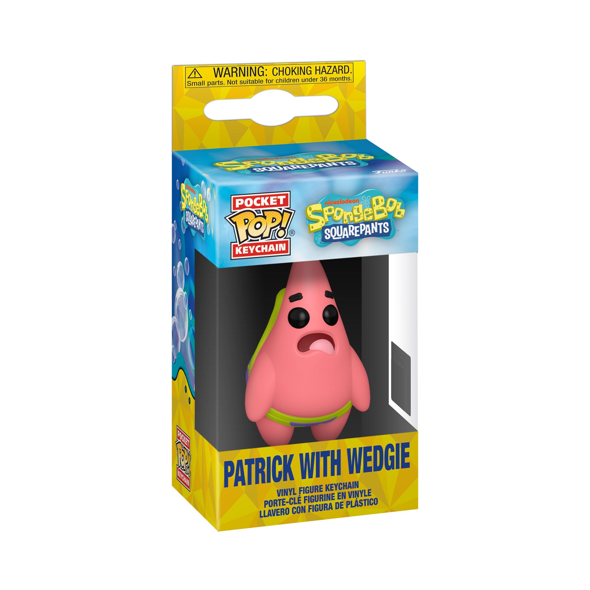Funko Pop! Keychain - Spongebob Squarepants Patrick Star With Wedgie | Vinyl | Model 84980 2