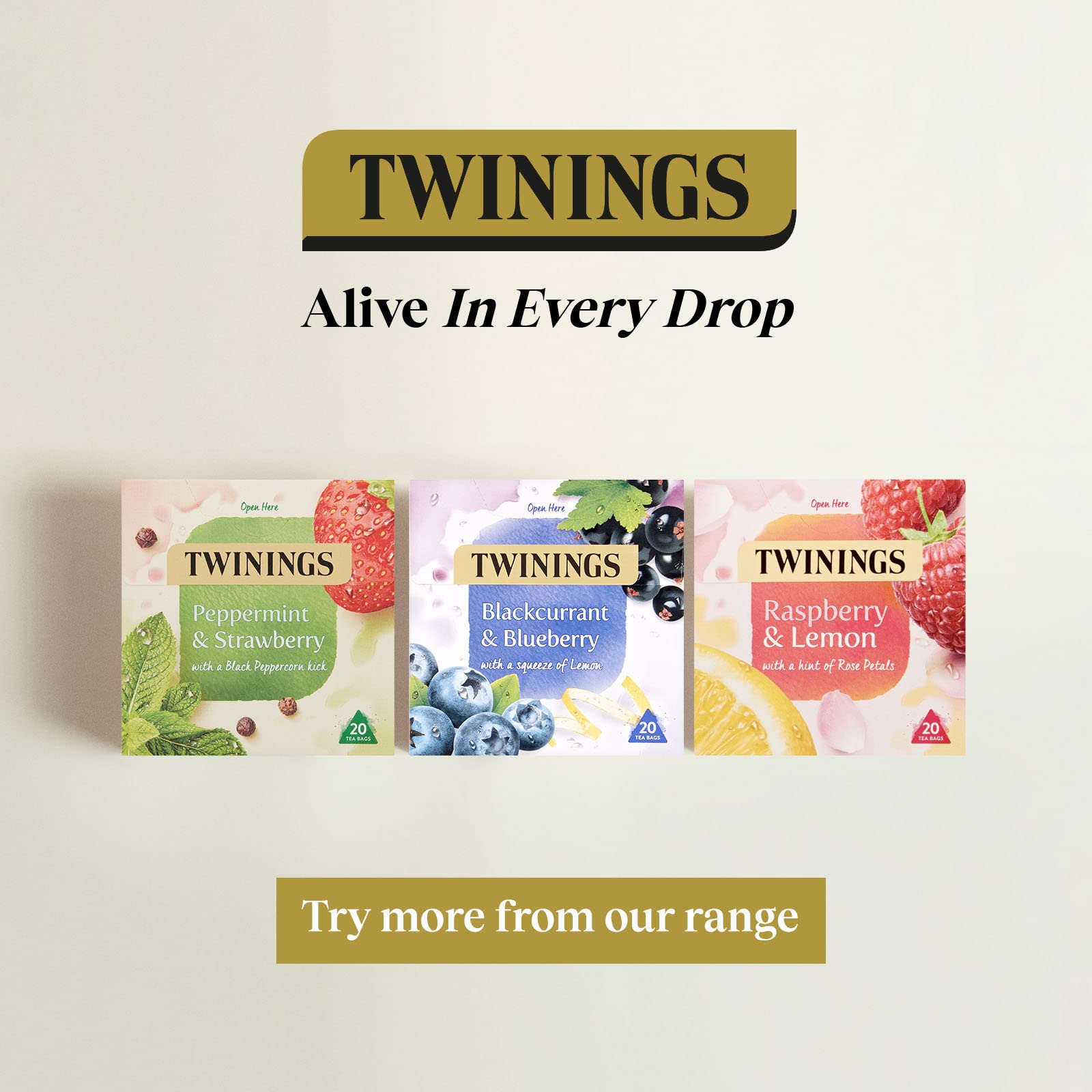 Twinings Strawberry and Elderflower Herbal Tea 20 Bags 5