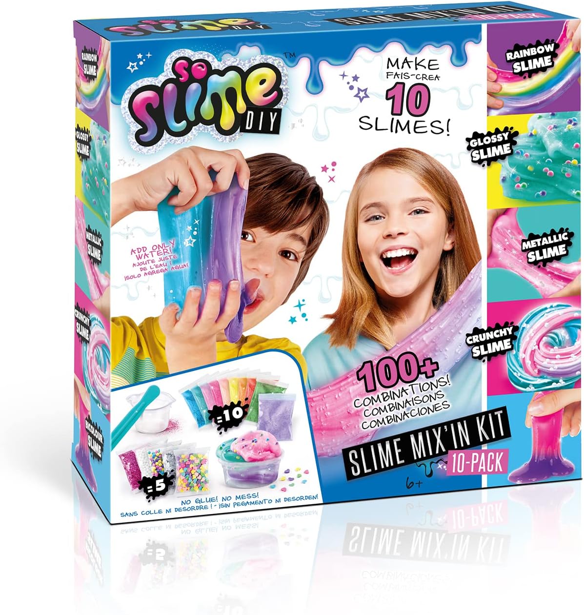 So Slime DIY Mix'in Kit 10 Pack - Create 10 Slimes with 100+ Combinations 12