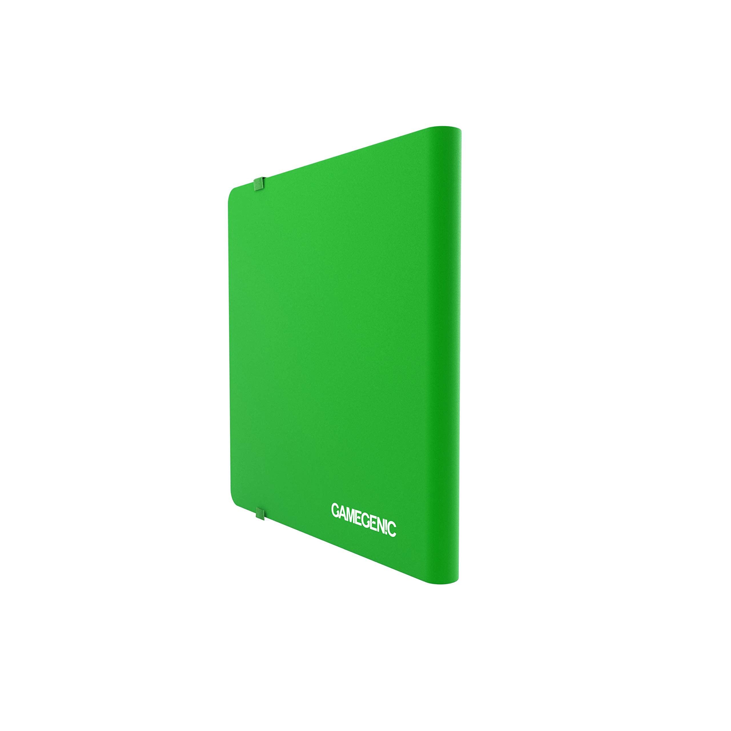 Gamegenic Casual Album 24-Pocket - Green Collectible Card Storage for Double-Sleeved Cards