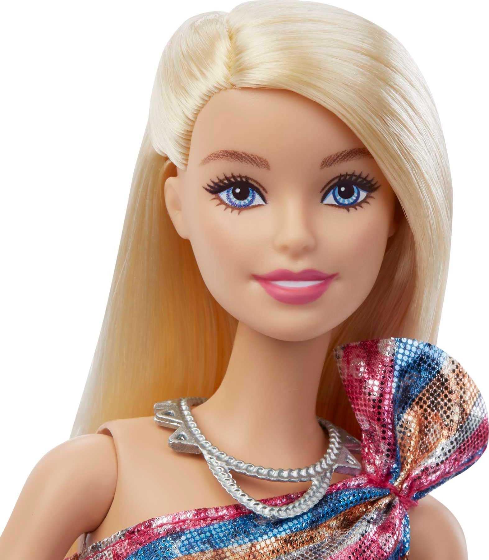 Barbie: Big City, Big Dreams Singing Barbie 'Malibu' Roberts Doll - Light-Up Dress & Microphone, Ages 3+ 6