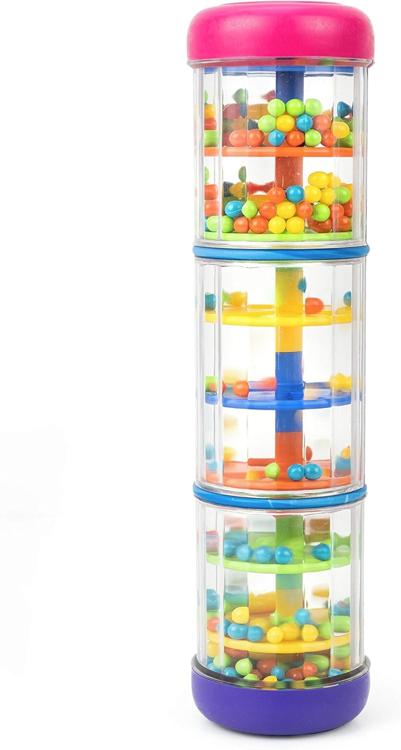 Halilit Mini Rainbomaker Musical Instrument - Rain Sound Toy for Babies 6 Months+ 4