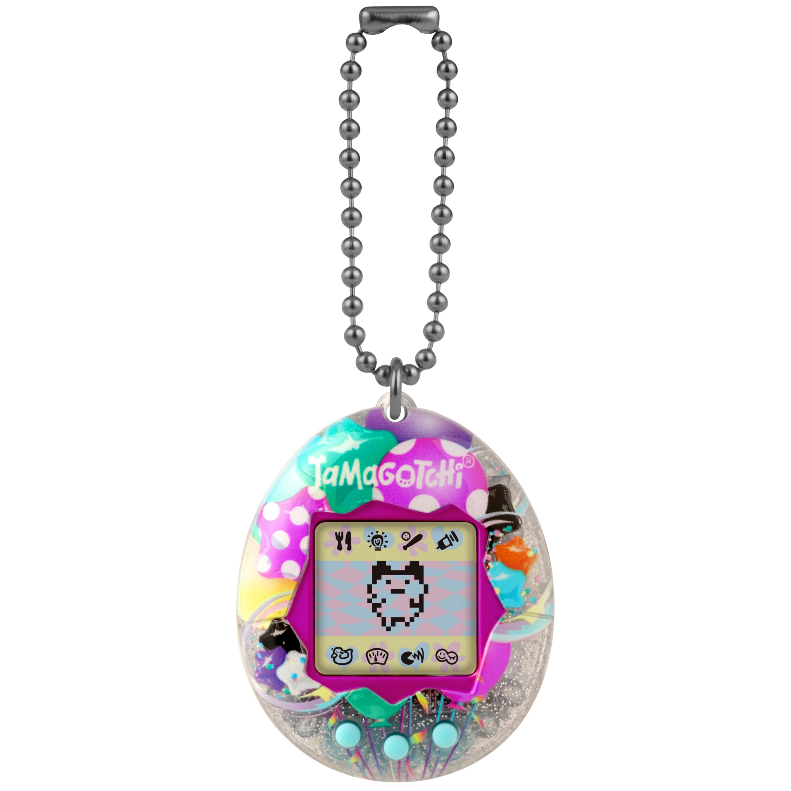 TAMAGOTCHI Original Pretty Party Digital Pet - Electronic Toy for Ages 8+