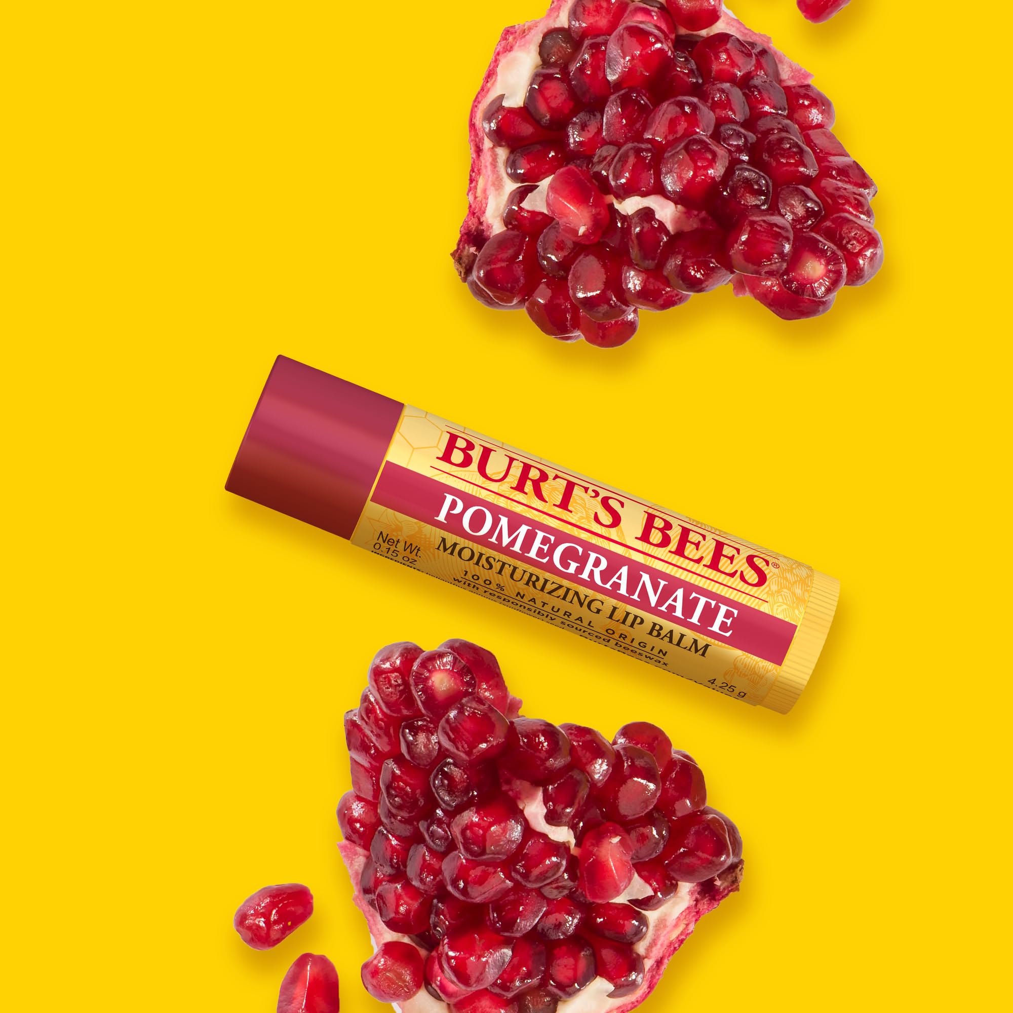 Burt's Bees - Pomegranate Moisturizing Lip Balm (4.25g) 9