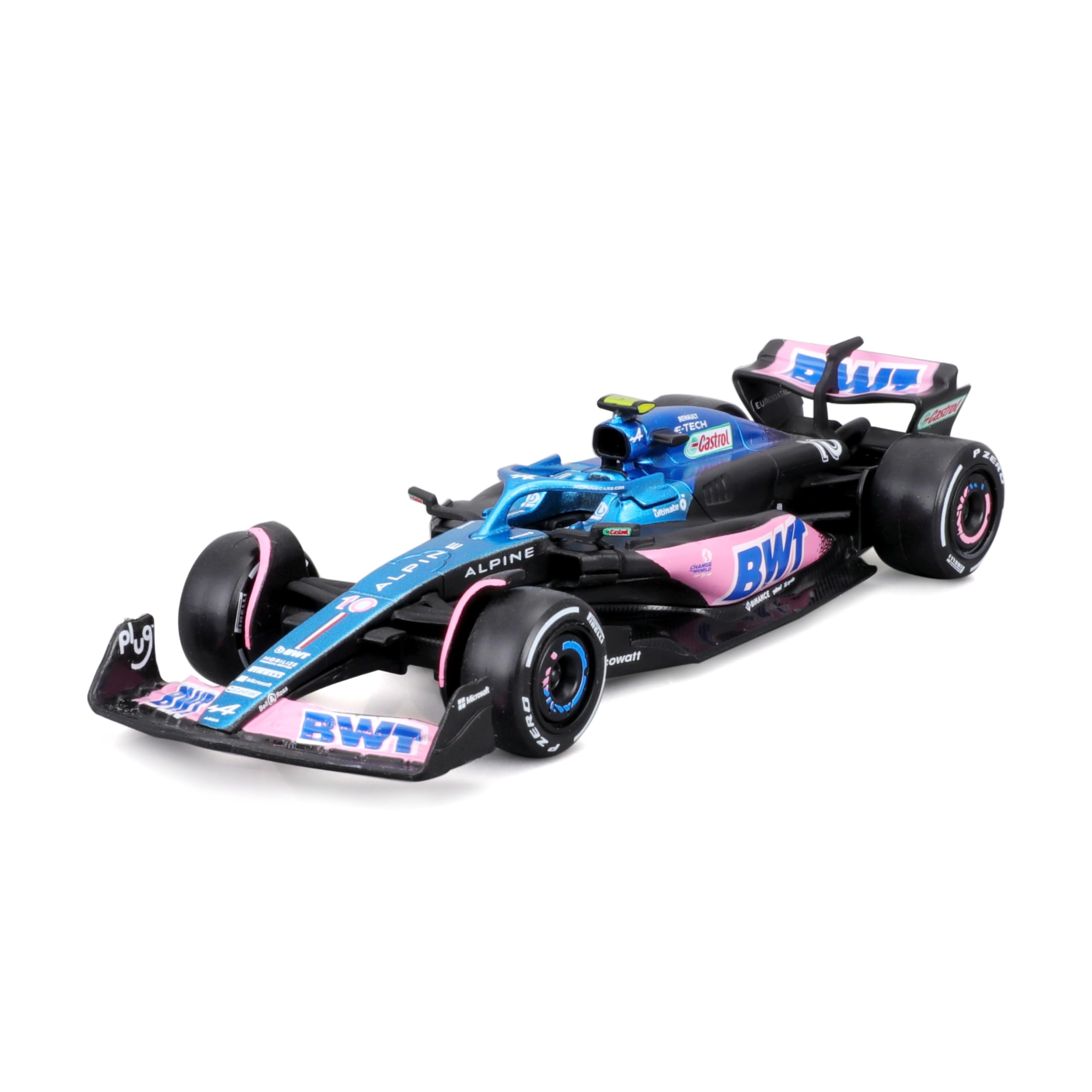 Bburago Formula 1 Diecast Model Car - 1:43 Scale BWT Alpine F1 Team A523 Pierre Gasly 1