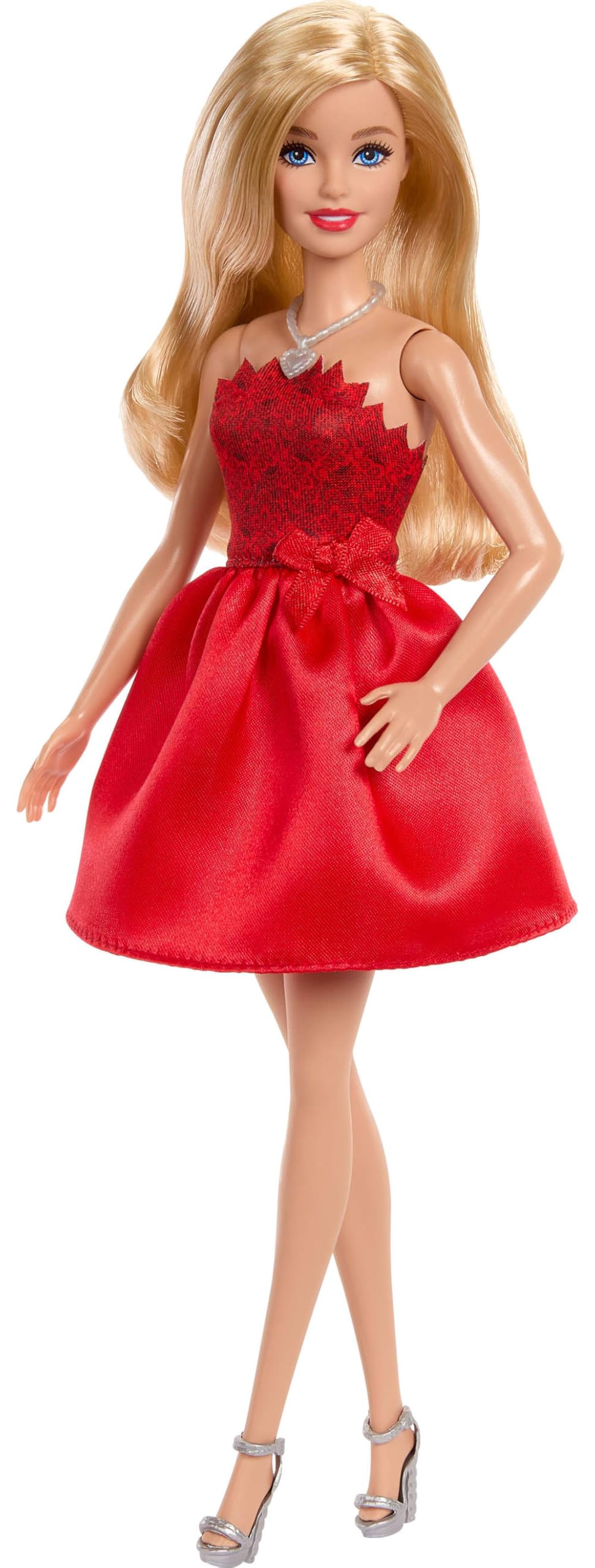Barbie Mattel 80th Anniversary Ruby-Red Celebration Blonde Fashion Doll - Collectible Doll for Kids & Collectors