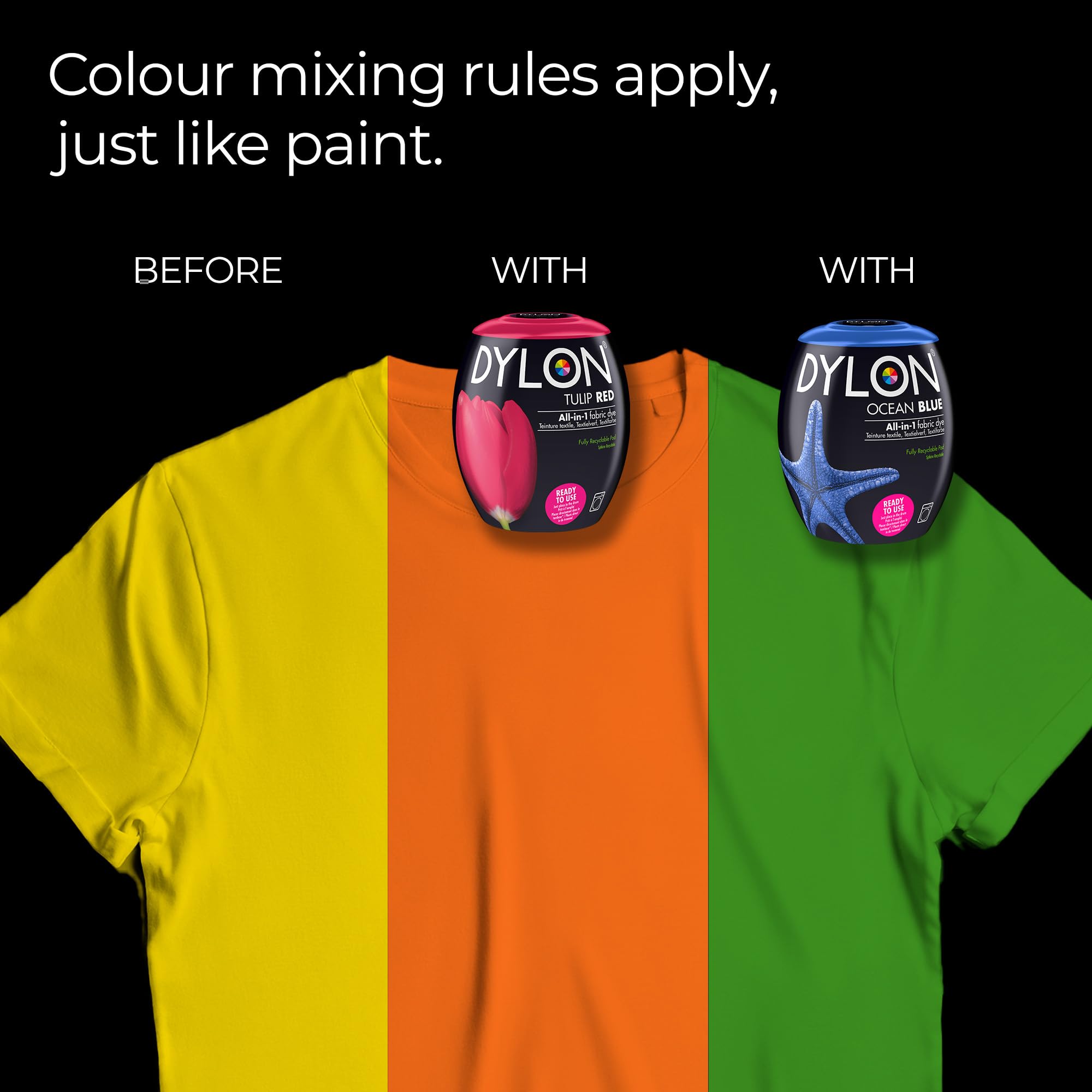 Dylon Washing Machine Fabric Dye Pod - Espresso Brown, 350g 4