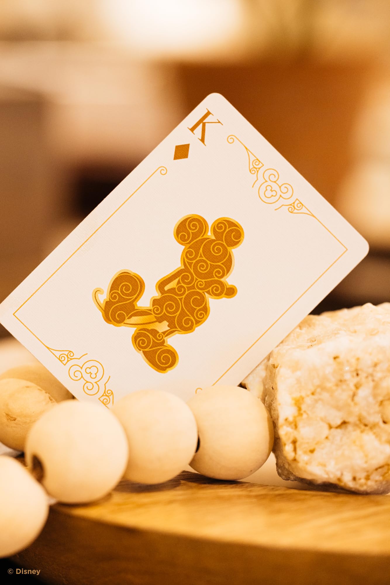 Bicycle Black/Gold Mickey Disney Playing Cards - 1 Deck, Air Cushion Finish, Professional, Superb Handling & Durability, Great Gift For Card Collectors