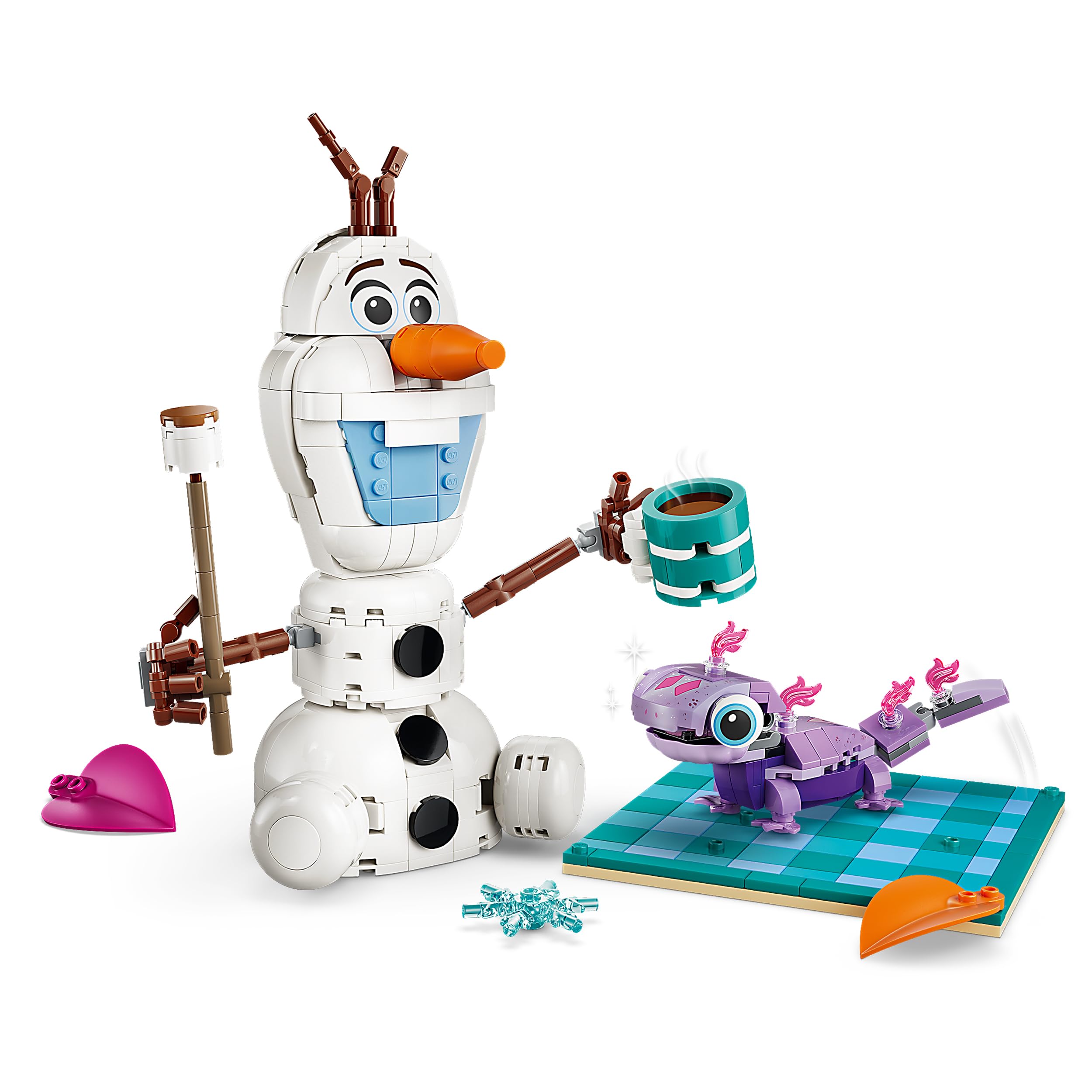 LEGO Disney Frozen Olaf and Bruni's Picnic Fun Building Set 43287 | Ages 7+ | Multicolor 3