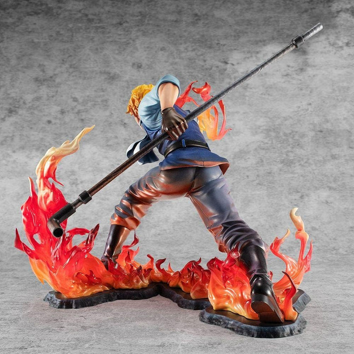 Megahouse One Piece Sabo Fire Fist Statuette PVC P.O.P. (MH71628)