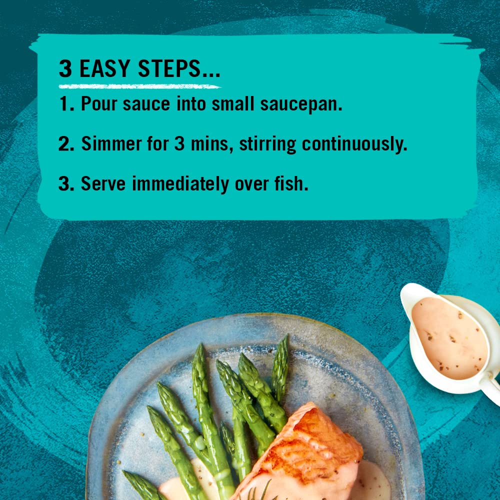 Schwartz Hollandaise Sauce 300g | Pack of 6 | Vegetarian Friendly | No Artificial Colours or MSG