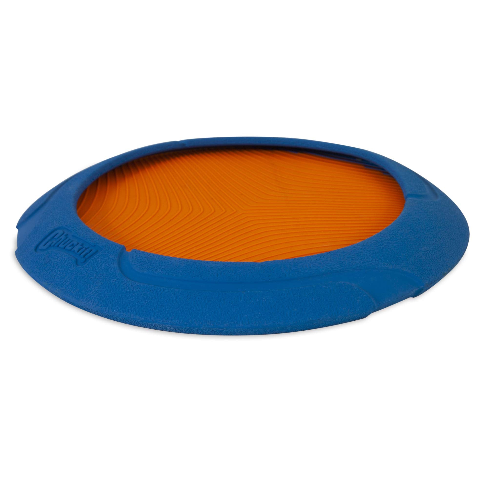 Chuckit! Ultra Flight Frisbee - Extended Distance & Floatability | Natural Rubber | Blue 7