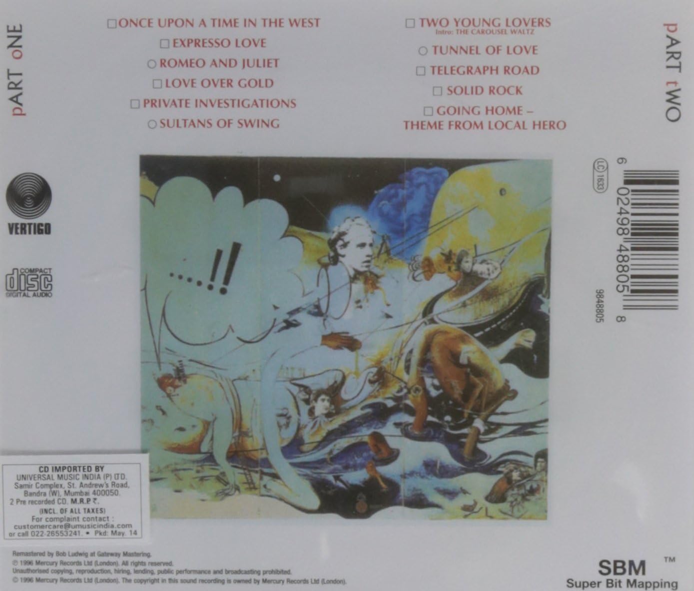 Dire Straits - Alchemy - Dire Straits Live - Double Audio CD