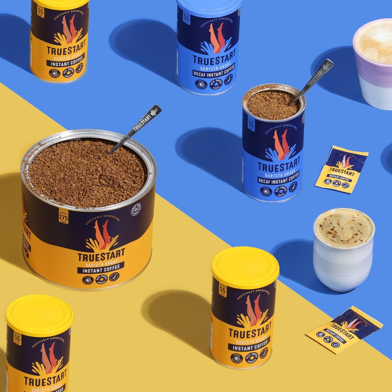 TrueStart Barista Grade DECAF Instantkaffee – 360 g (200 Beutel) 3