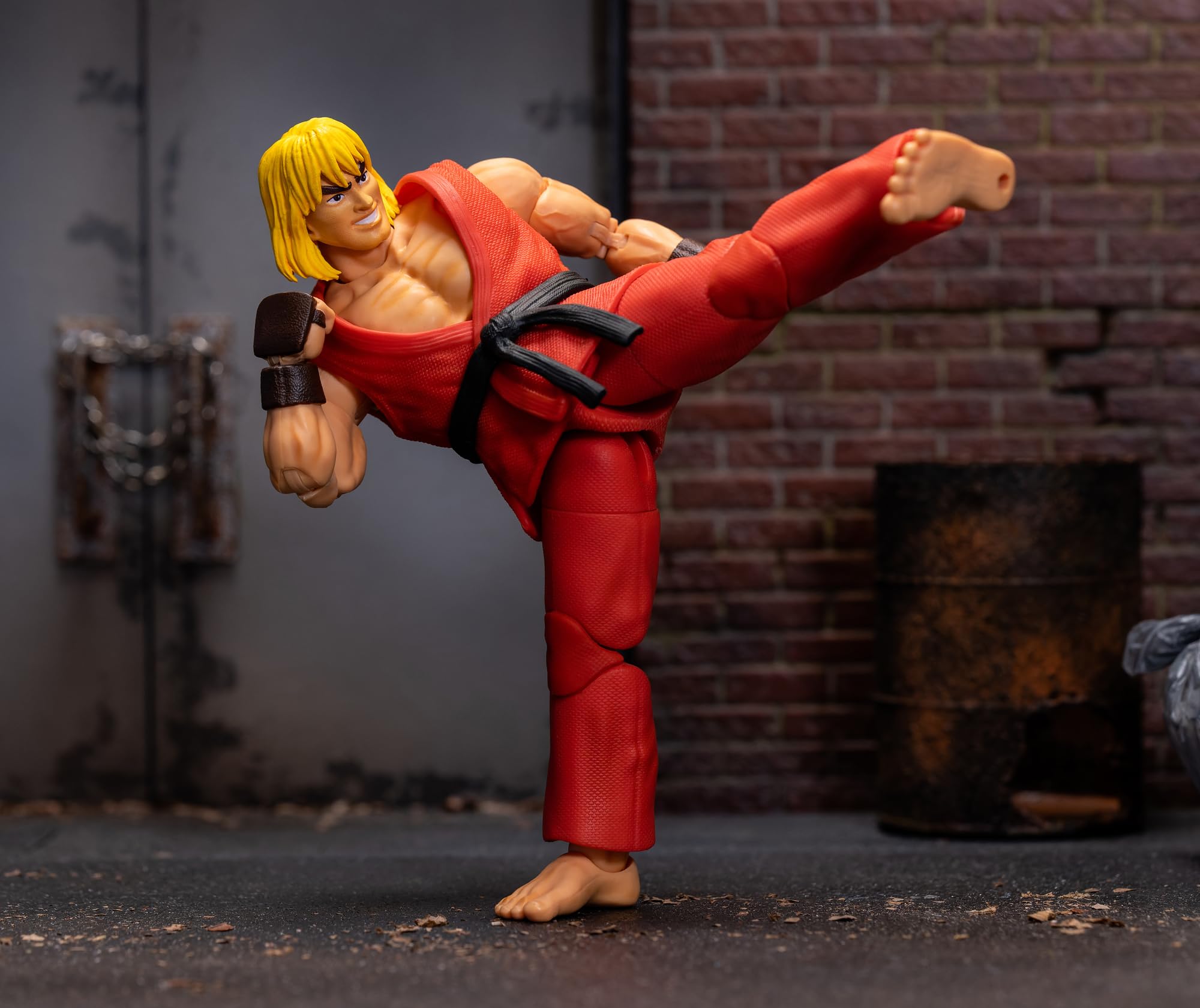 Jada Ken Masters Street Fighter 6" Deluxe Collector Action Figure | 15cm | Unisex Children 4