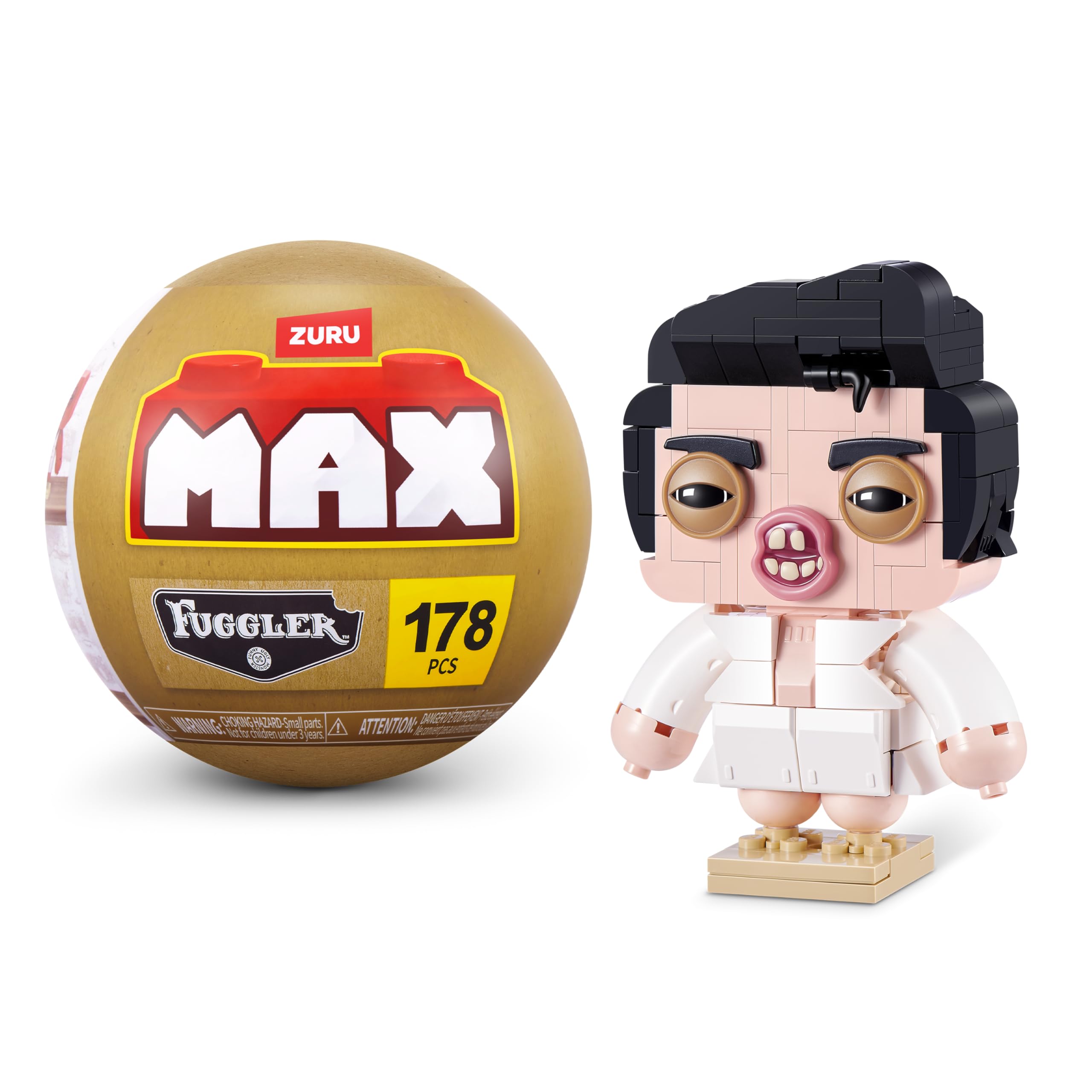Max Build More Fuggler Stars Collection (Greazee) Action Figure - Build & Collect 1