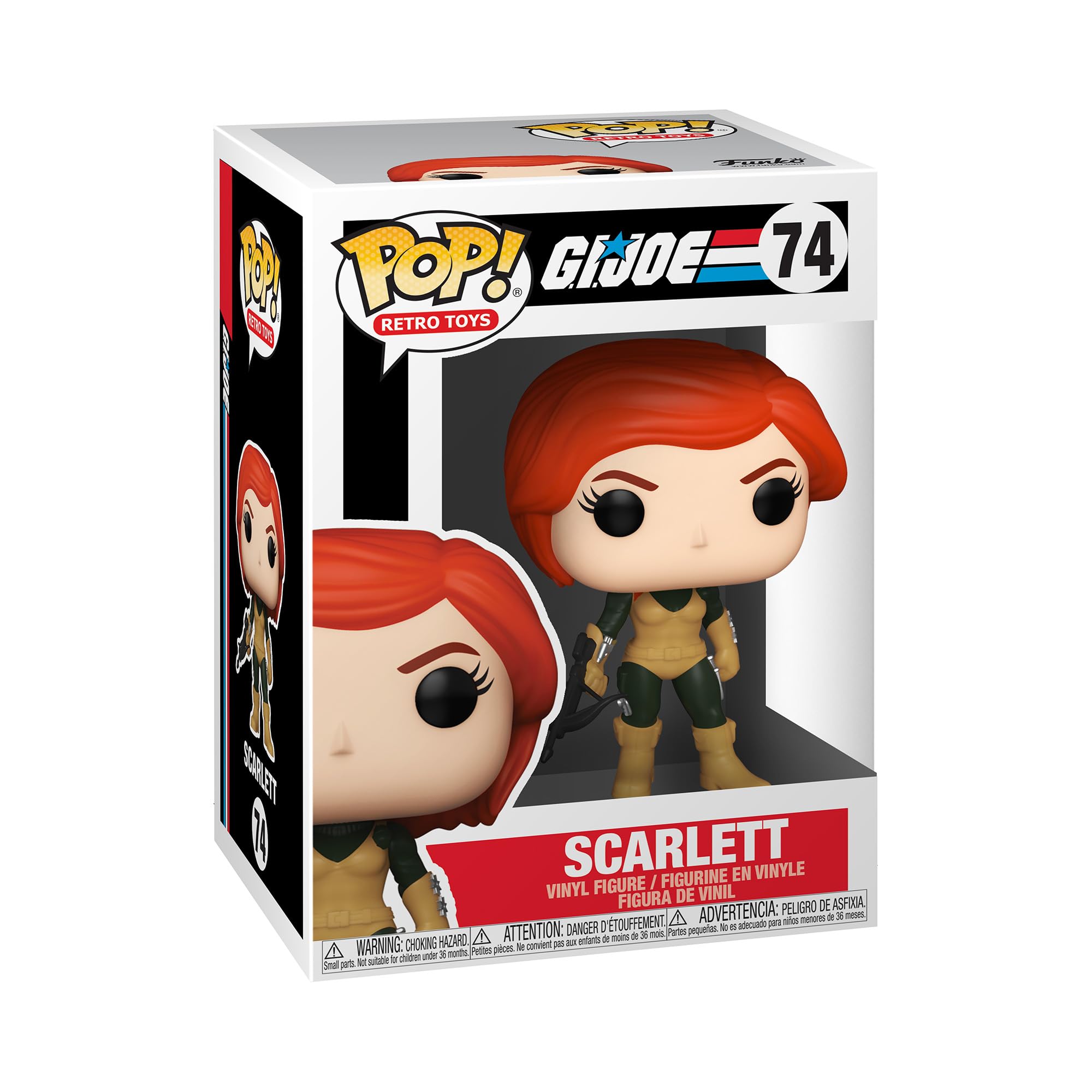 GI Joe Scarlett Funko 55783 Pop! Vinilo # 74