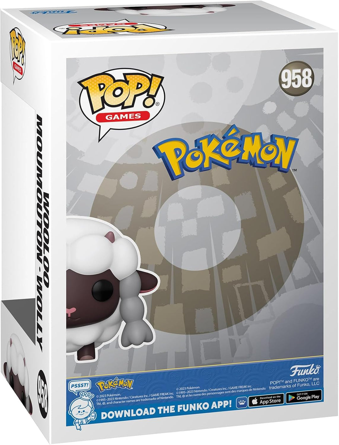 Funko POP! Games: Pokemon - Wooloo - Collectable Pop! Vinyl Figure - Gift Idea