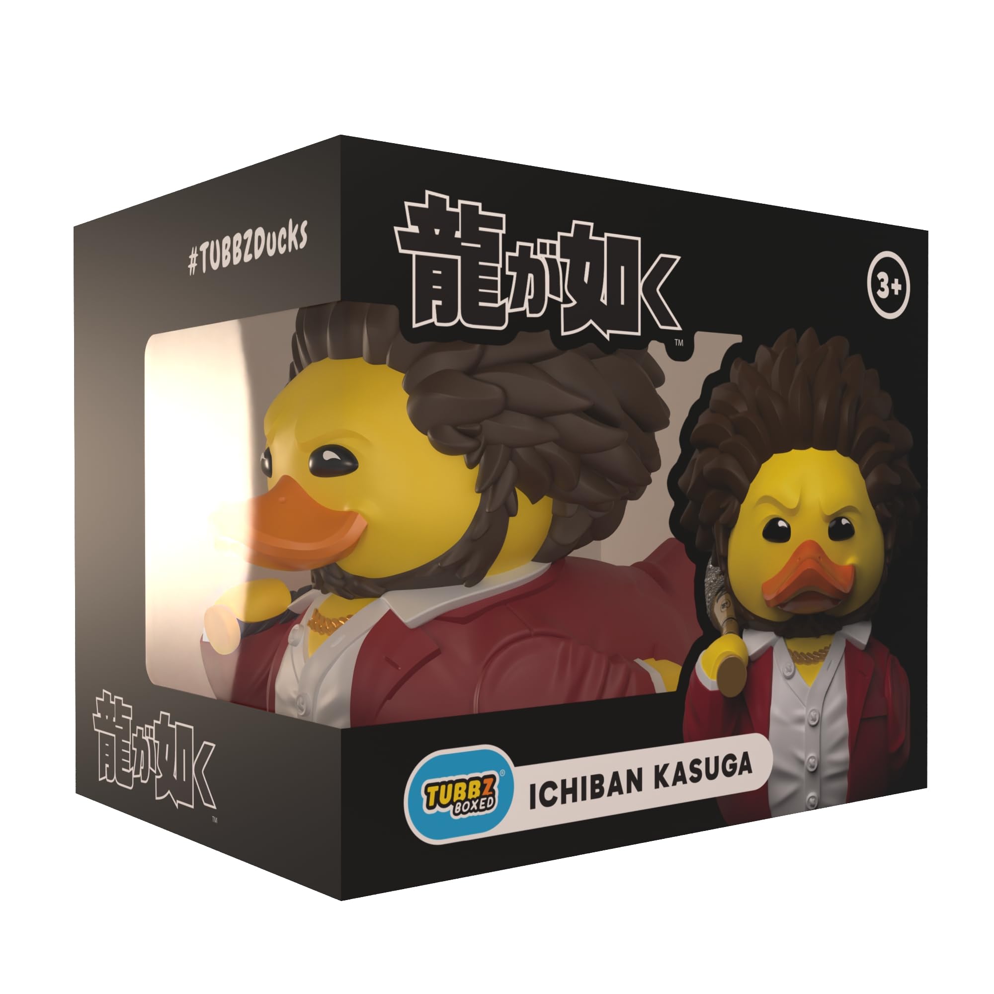 TUBBZ Ichiban Kasuga Cosplaying Rubber Duck Collectible Figure (Boxed Edition)