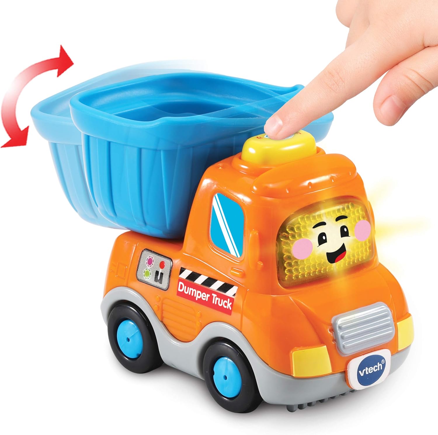 VTech Toot-Toot Drivers Dumper Truck - Interactive Musical Vehicle Toy for Toddlers