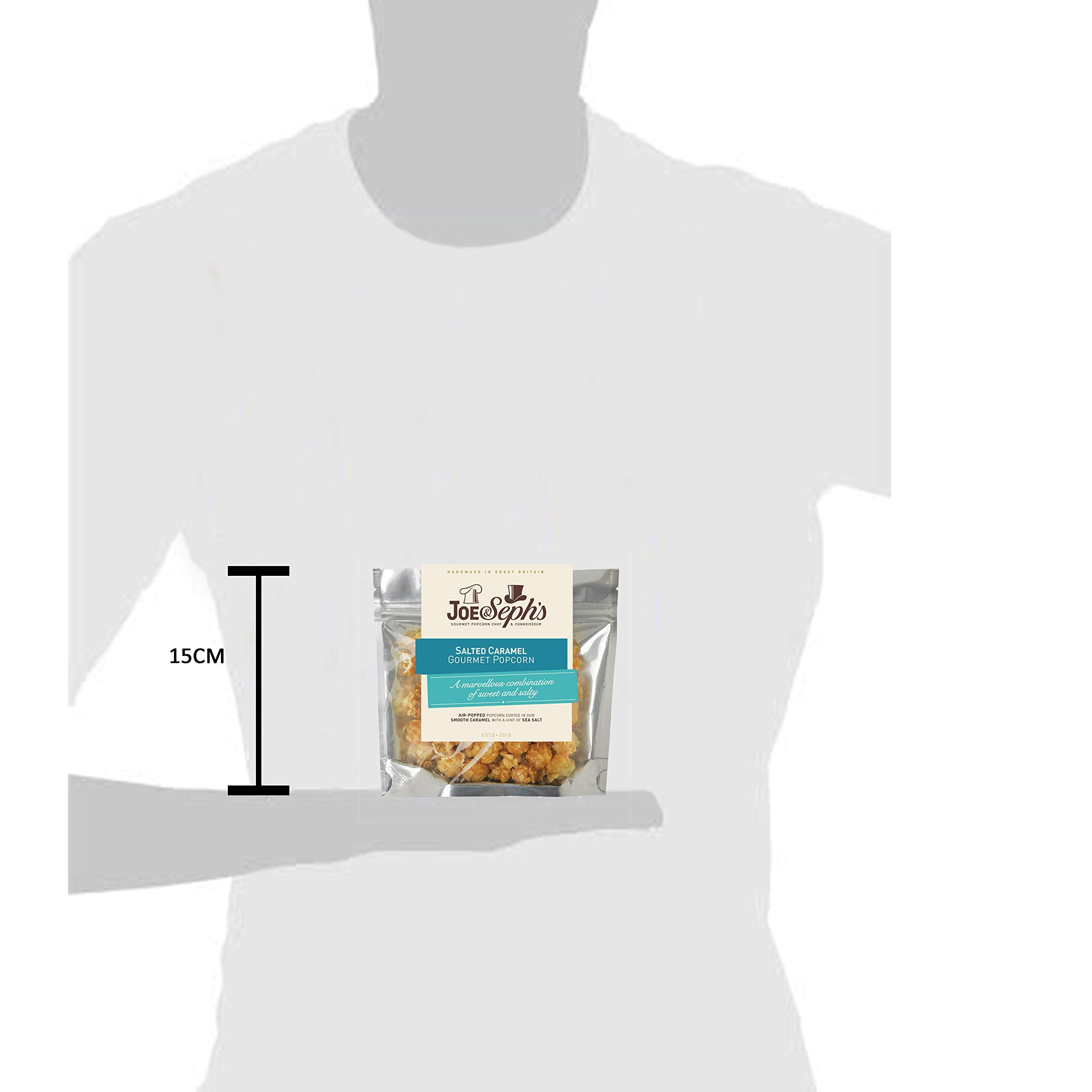 Joe & Seph's Gourmet Popcorn Tasting Box - 5 Flavours Including Salted Caramel & Goat's Cheese & Black Pepper 5