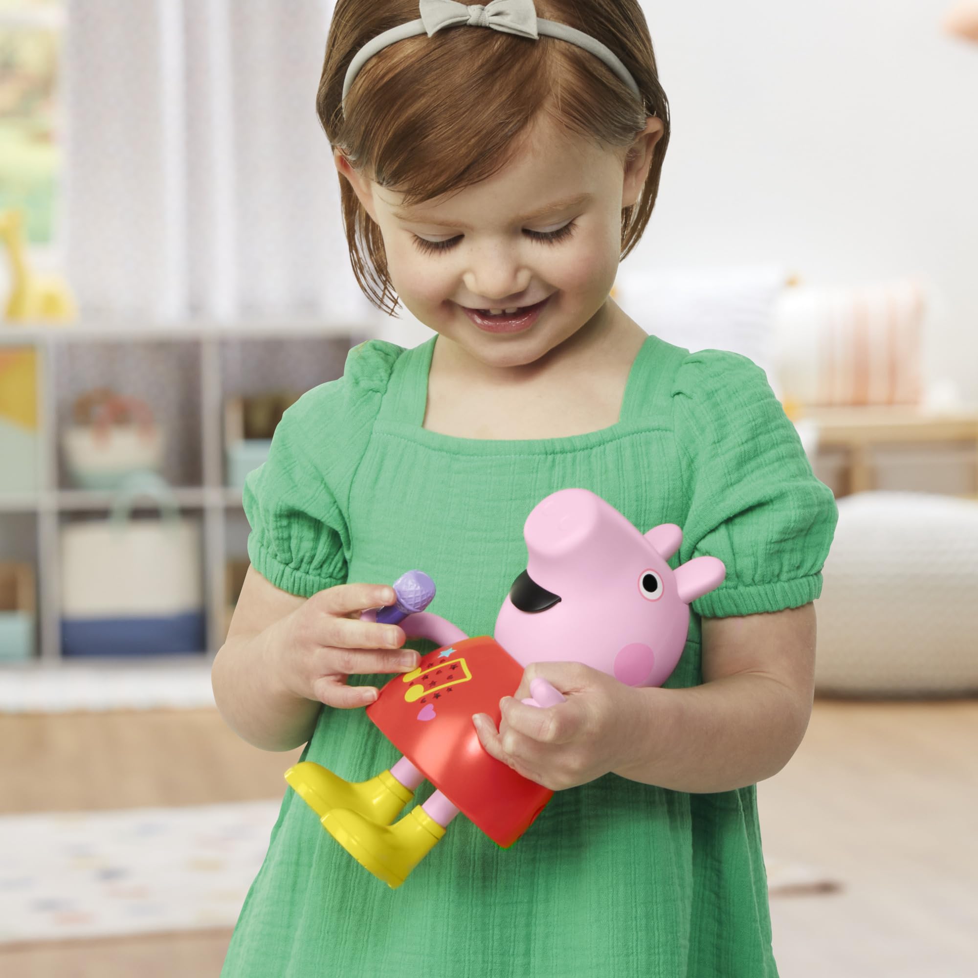 Peppa Pig Talk & Sing Interactive Doll - Muddy Puddles & Party Mode, 20 cm 7