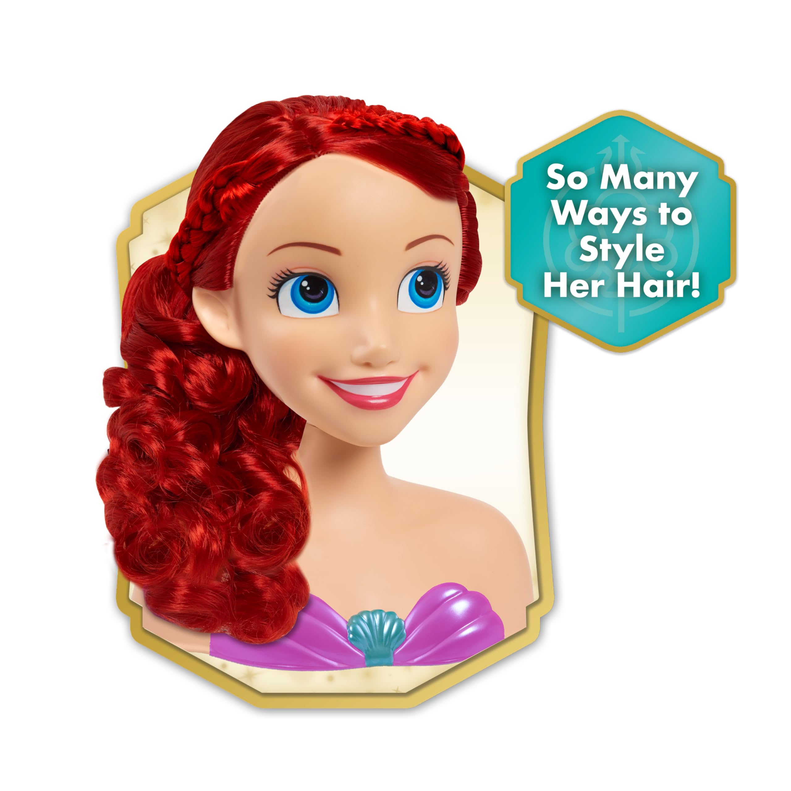 Just Play Disney Princess Ariel Styling Head with Accessories 7