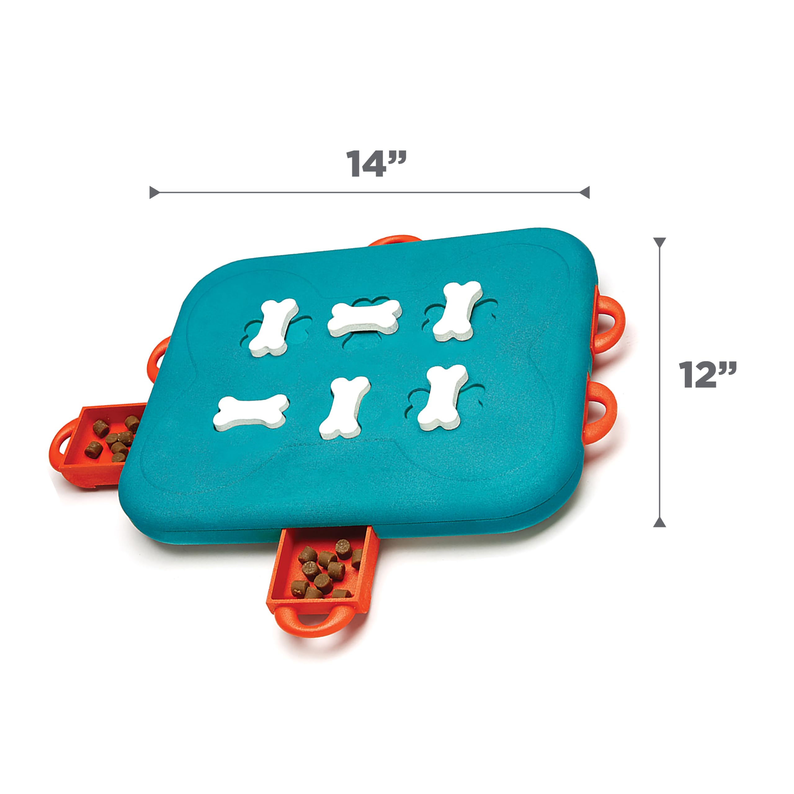Outward Hound Nina Ottosson Dog Casino Interactive Treat Puzzle Toy - Level 3 Advanced | Medium Size | Plastic 7