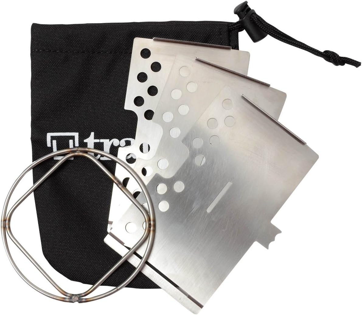 Trangia Lightweight Camping Stove Triangle Stand - Silver (400333) 8