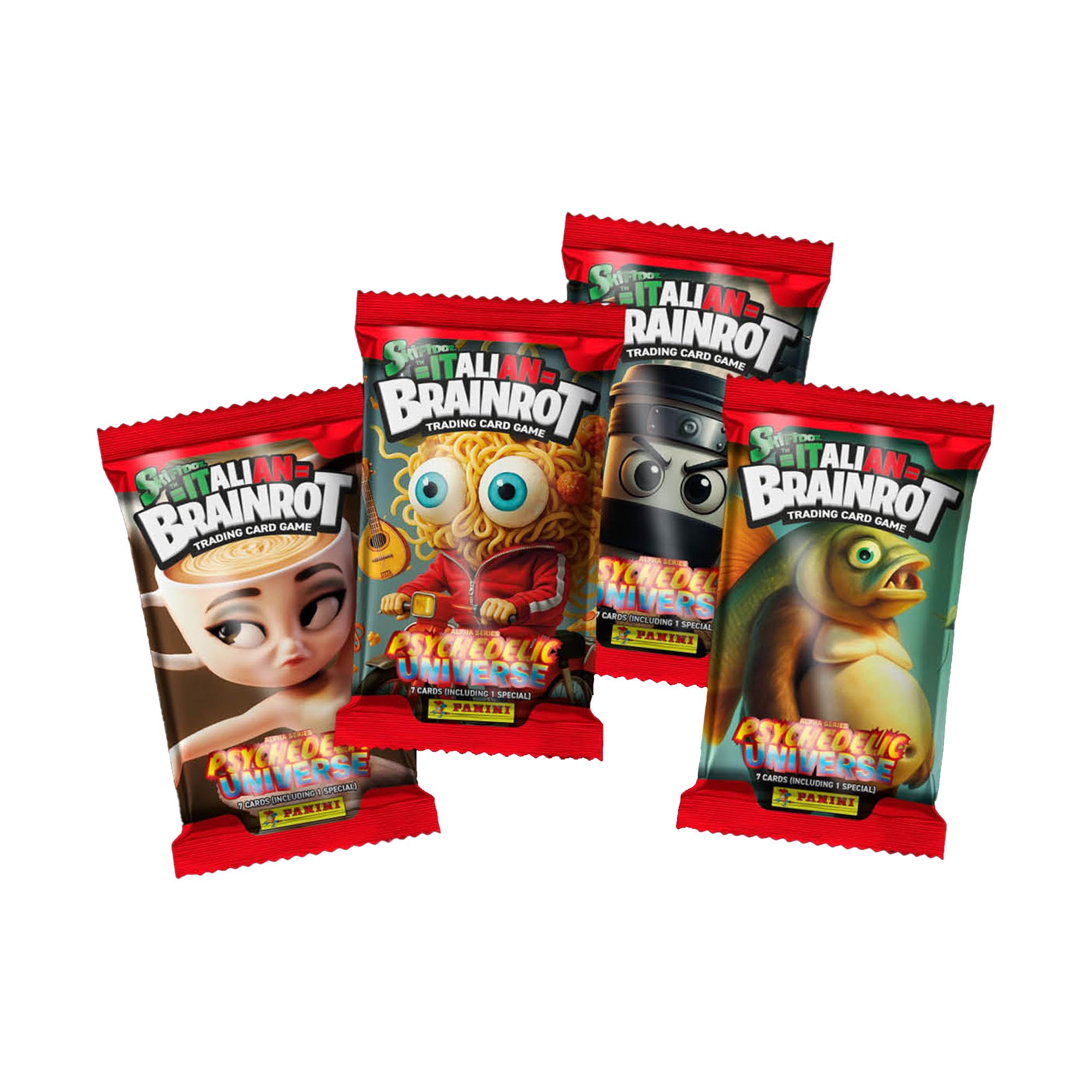 Panini Skifidol Italian Brainrot Trading Cards - 24 Packs