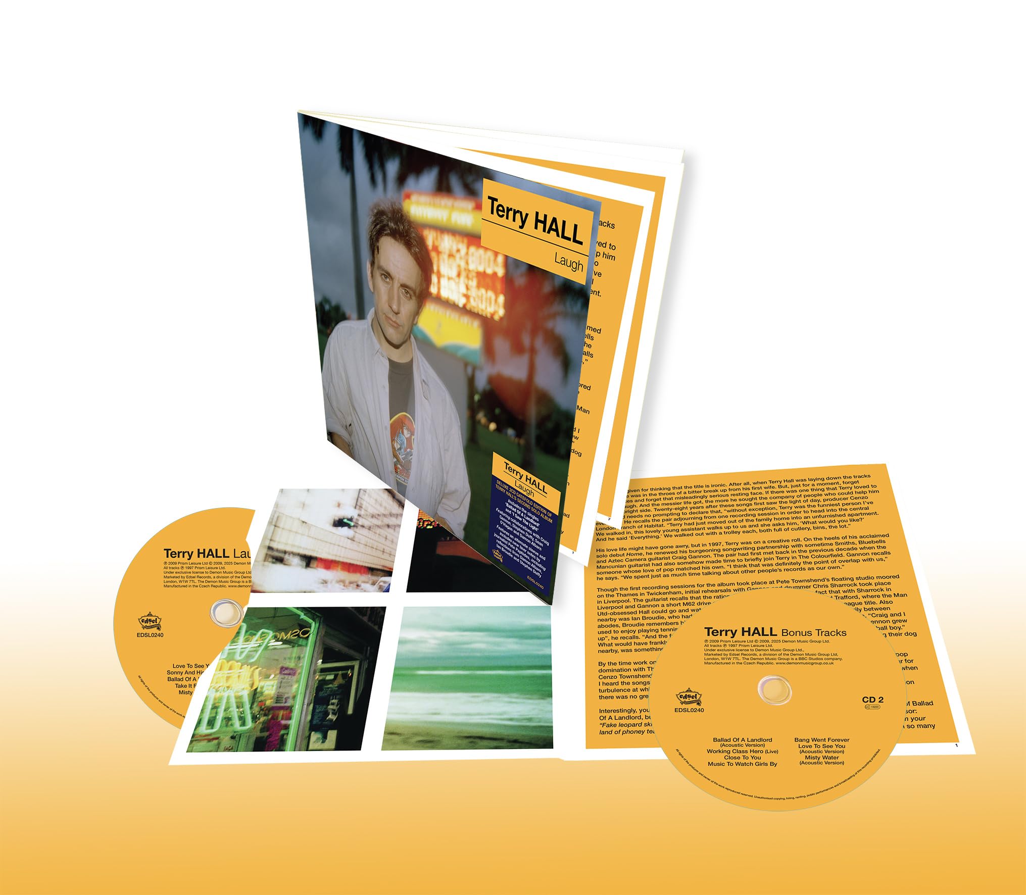 Terry Hall - Laugh (2CD Deluxe Gatefold Packaging) 2