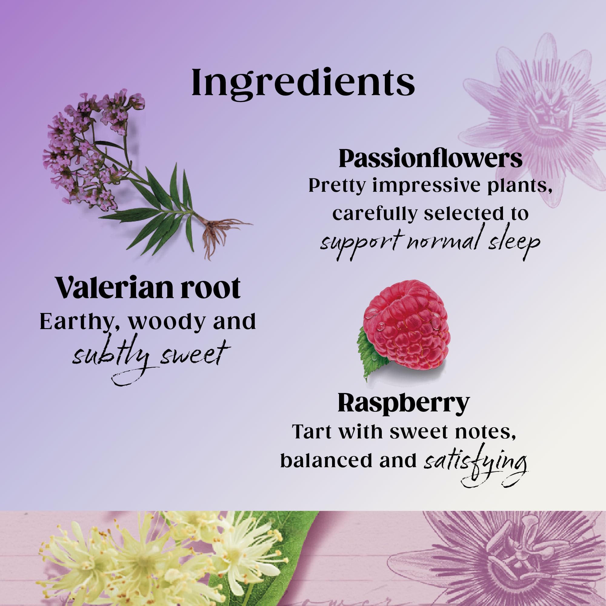 Twinings Superblends Sweet Dreams Herbal Tea - Raspberry, Passionflower & Valerian Root, 20 Biodegradable Tea Bags 5
