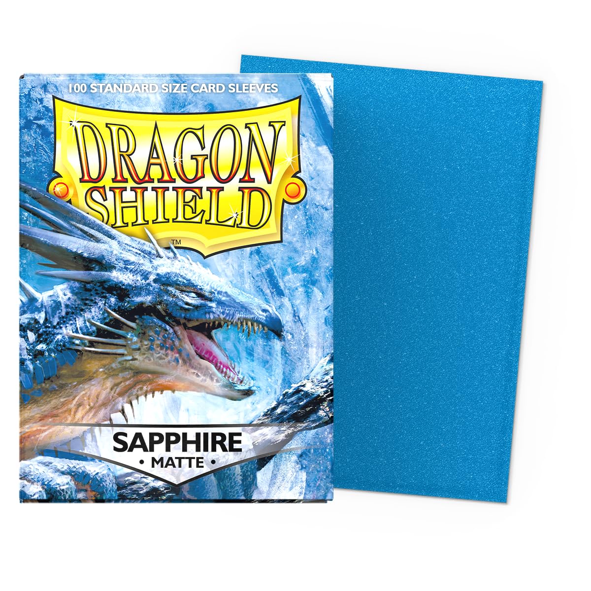 Dragon Shield Matte Standard Size Sleeves 100Pk Sapphire 4