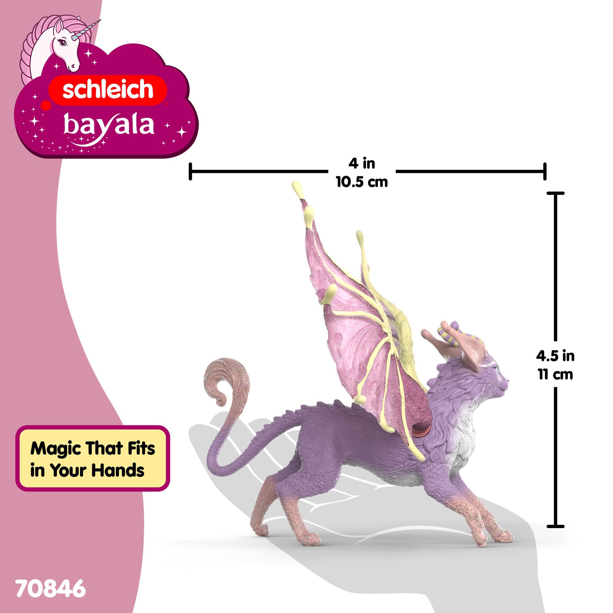 Schleich BAYALA Cat Dragon Toy Figurine - Kids 5+ | 70846 5