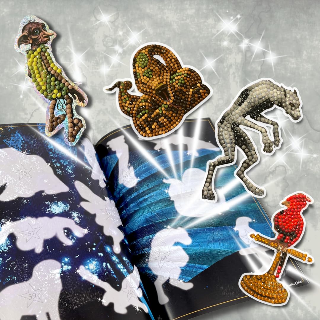 CRYSTAL ART Harry Potter Sticker Pack - 3 Mystery Diamond Art Collectible Stickers 5