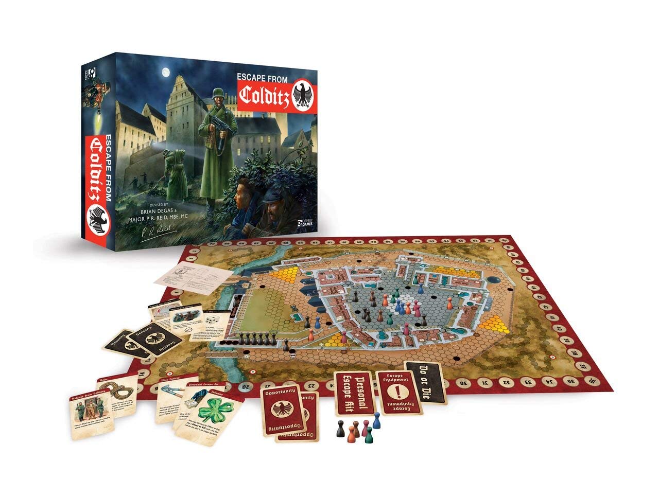 Osprey Games Escape from Colditz 75th Anniversary Edition Board Game