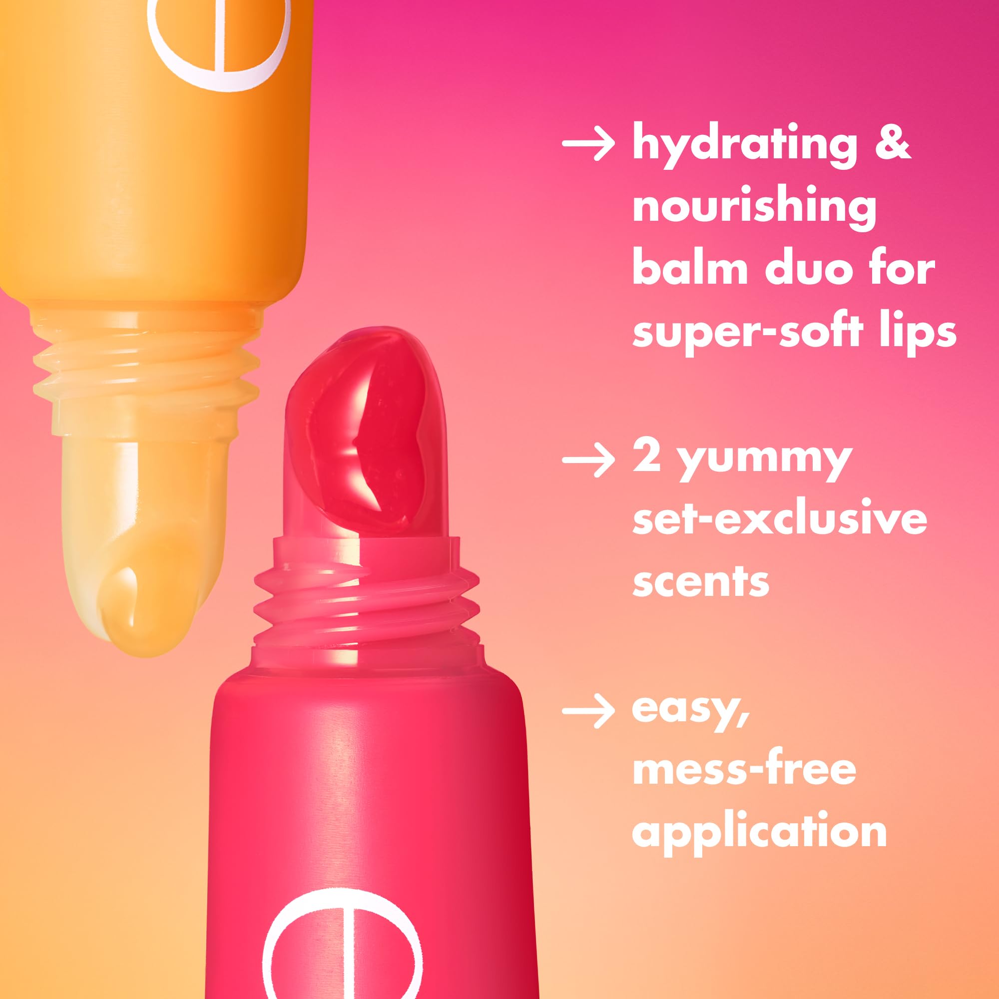e.l.f. Squeeze Me More Lip Balm Duo (2 x 22.68g) – Mango & Watermelon Sheer Tint Moisturizing Lip Care 3