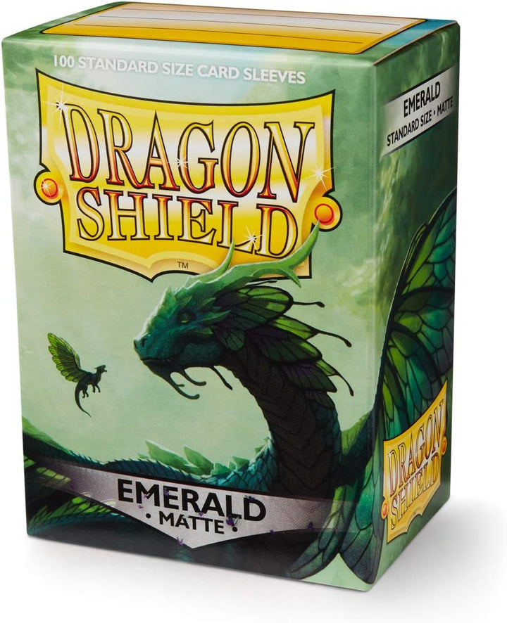 Arcane Tinmen Dragon Shield Matte Sleeves - Emerald (100ct in Box)