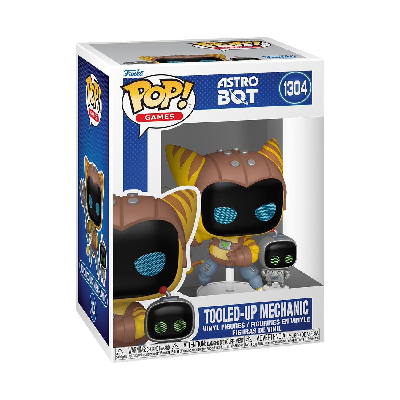 Funko POP! & Buddy: Astro Bot - Tooled Up Mechanic Vinyl Figure - 3.75 Inches 1