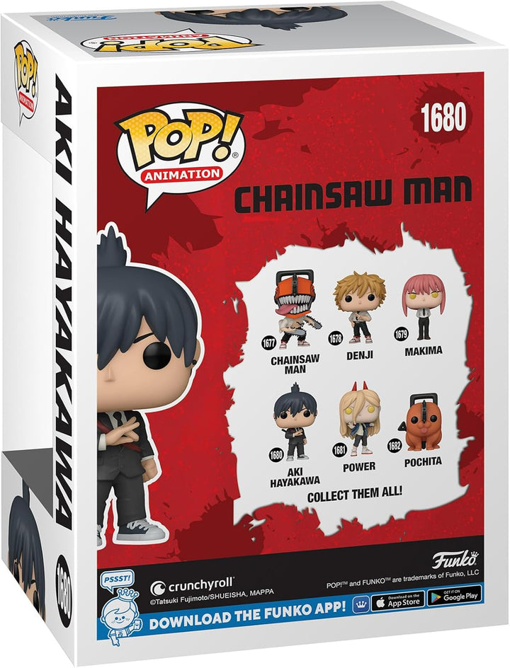 Funko Pop! Animation Chainsaw Man - Aki Hayakawa Vinyl Figure (80319)