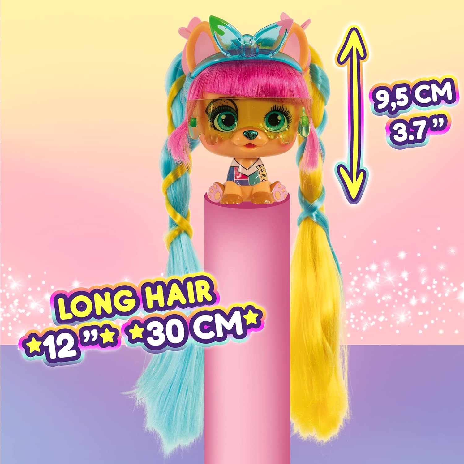 VIP Pets Color Boost - Surprise Collectible Puppy Doll with 30cm Long Hair to Style (Series 3) 3