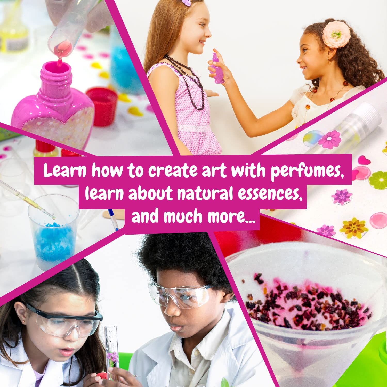 Science4you Perfume Super Lab for Kids - 13 Experiments | 63 Pieces | Ages 8+ 7