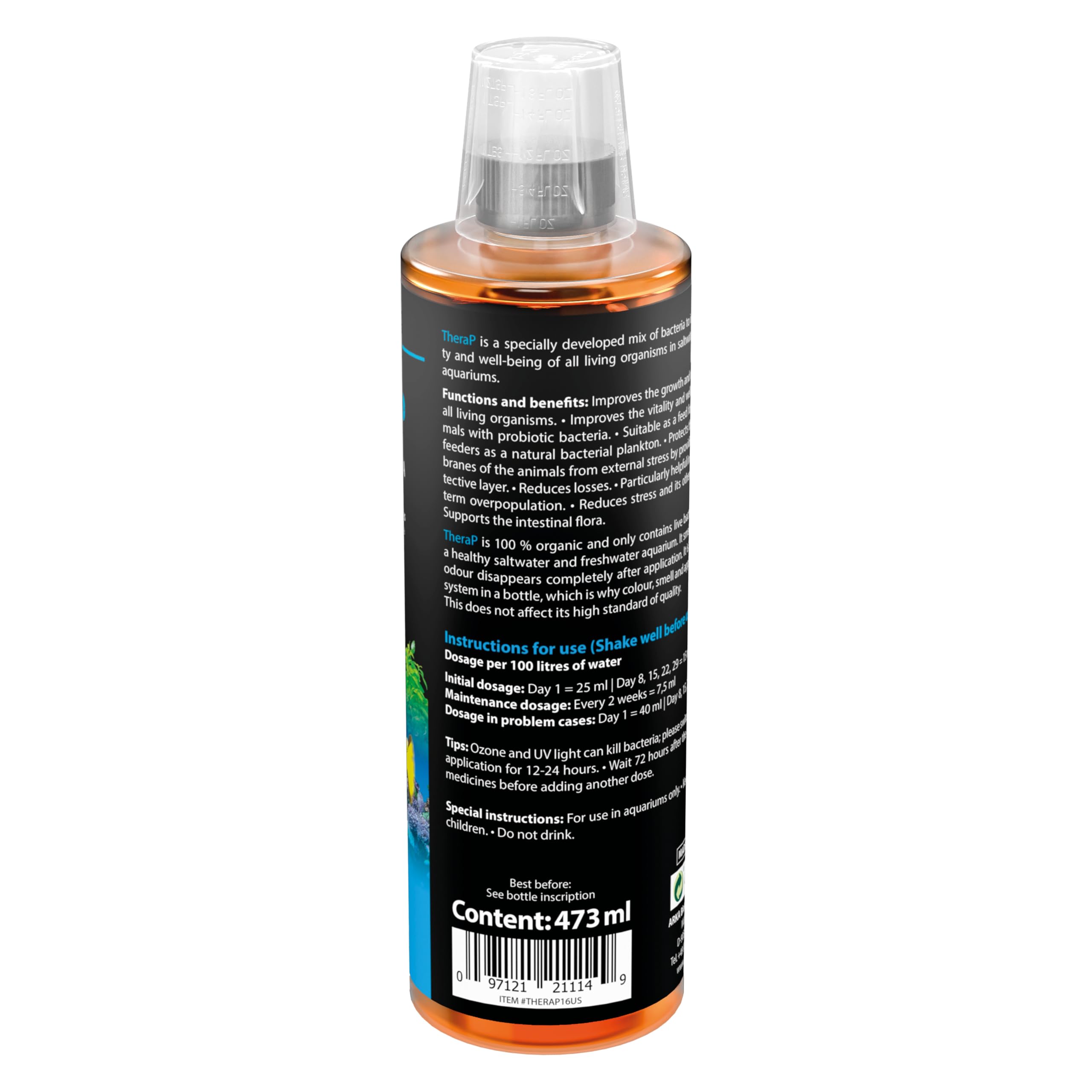 ARKA TheraP Water Treatment - 473 ml | Boosts Immune System & Reduces Stress