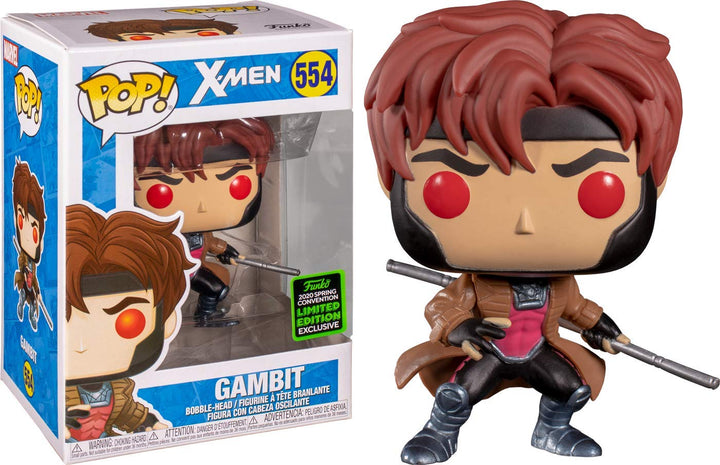 Funko Pop! Marvel X-Men - Gambit Vinyl Bobble-Head Figure (FU45914)