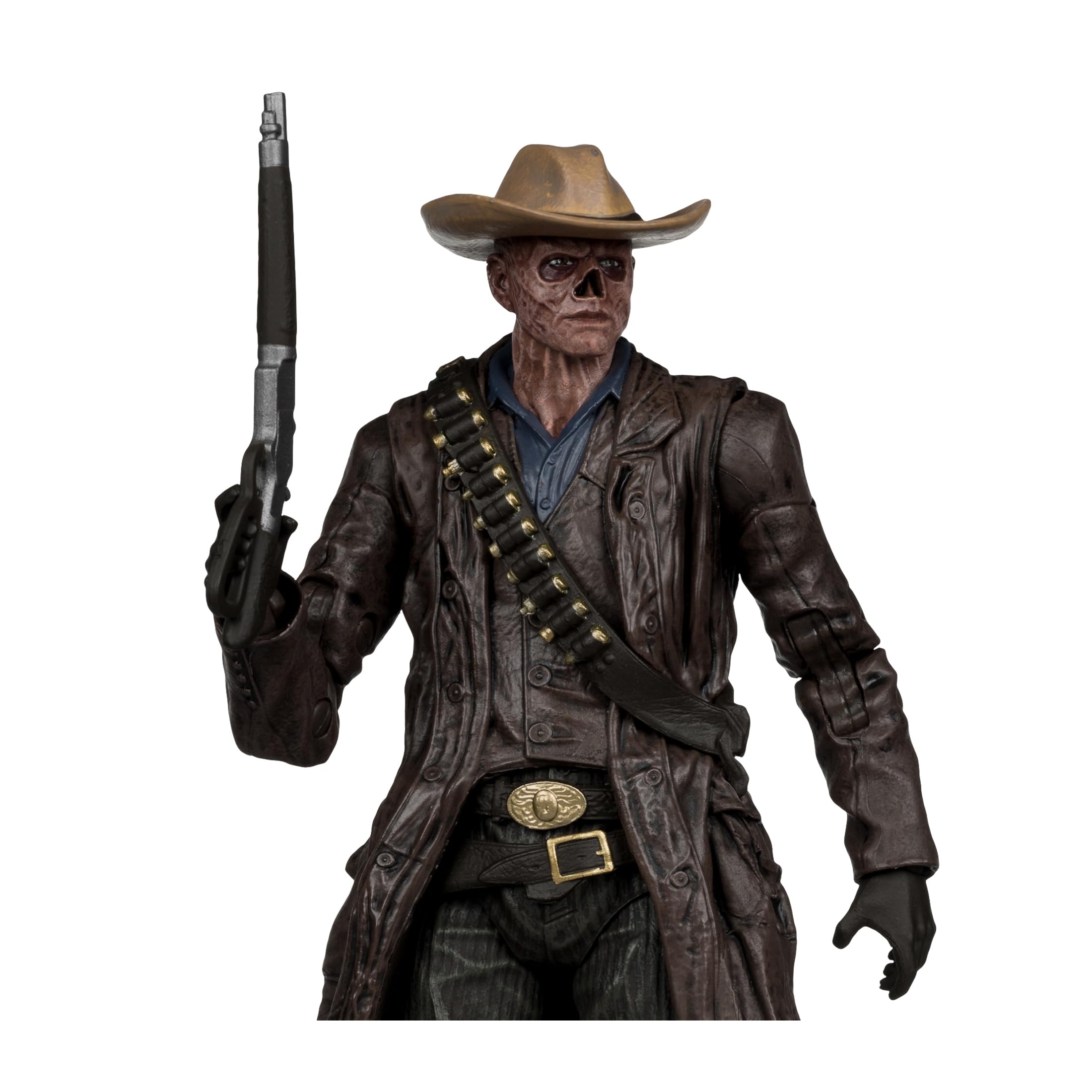 McFarlane Fallout The Ghoul 7in Deluxe Action Figure - Ultra Articulated Collectible with Weapons & Base 11