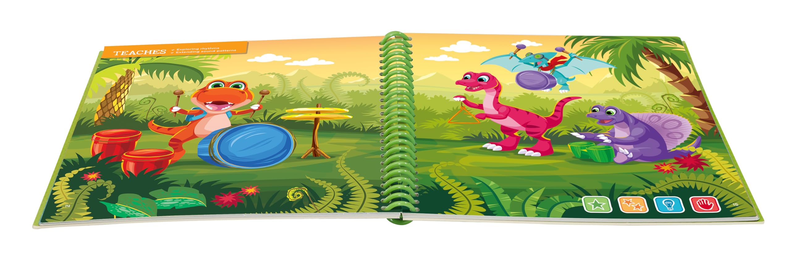 LeapFrog LeapStart Reading Buddies: Shapes and Colours with Creativity Interactive Book 6